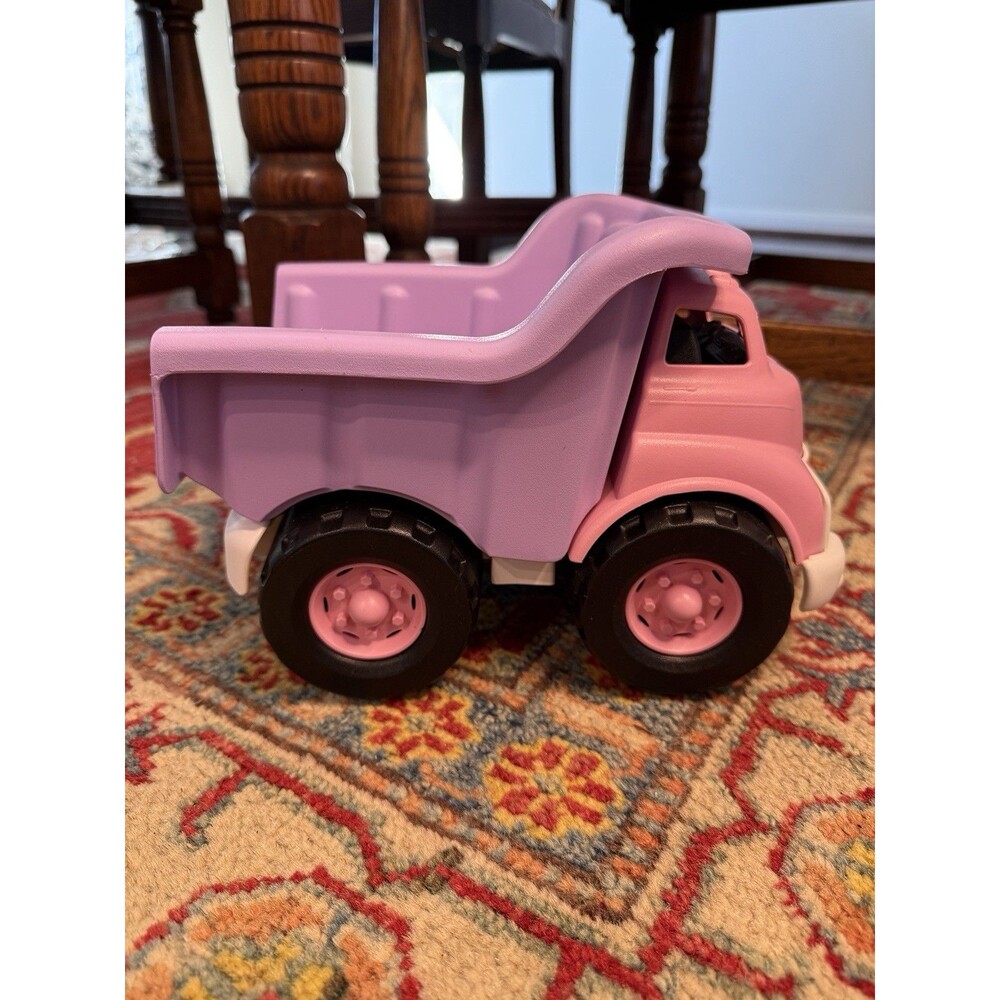 Green Toys Pink Purple Dump Truck Toddler Toy Vehicle